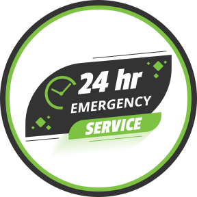24-7 Emergency Service Badge
